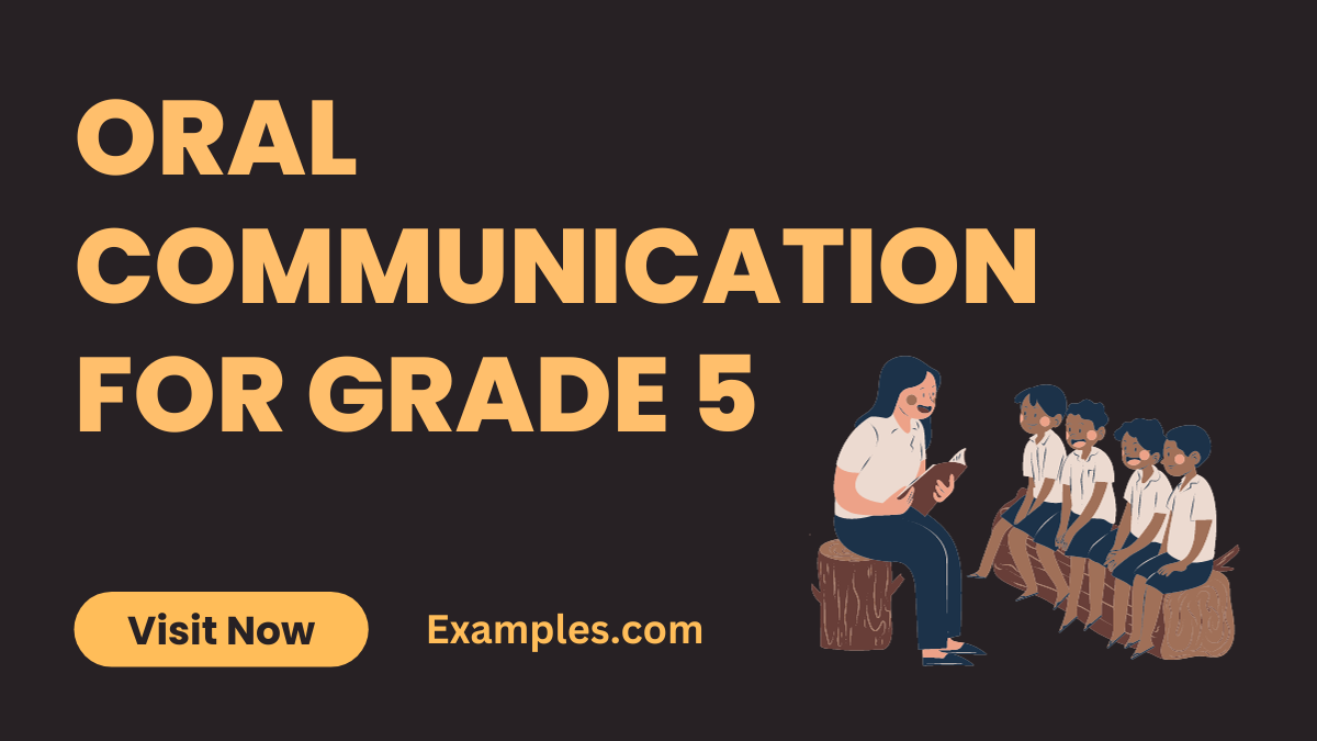 Oral Communication for Grade 5