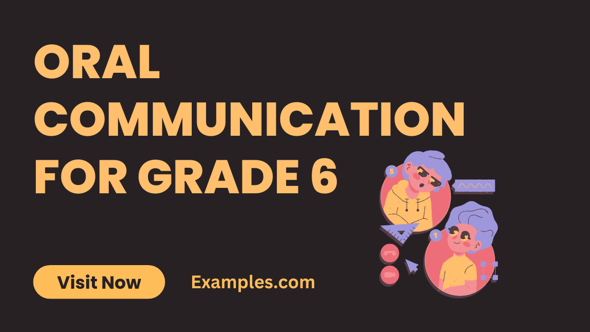 Oral Communication for Grade 6