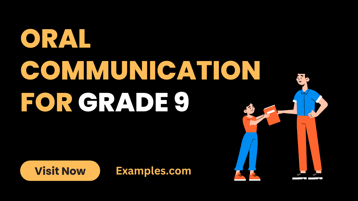 Oral Communication for Grade 9