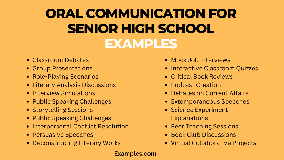 oral communication for senior high school 