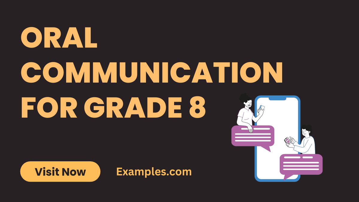 Oral Communication for grade 8