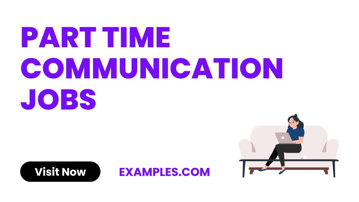 Part Time Communication Jobs