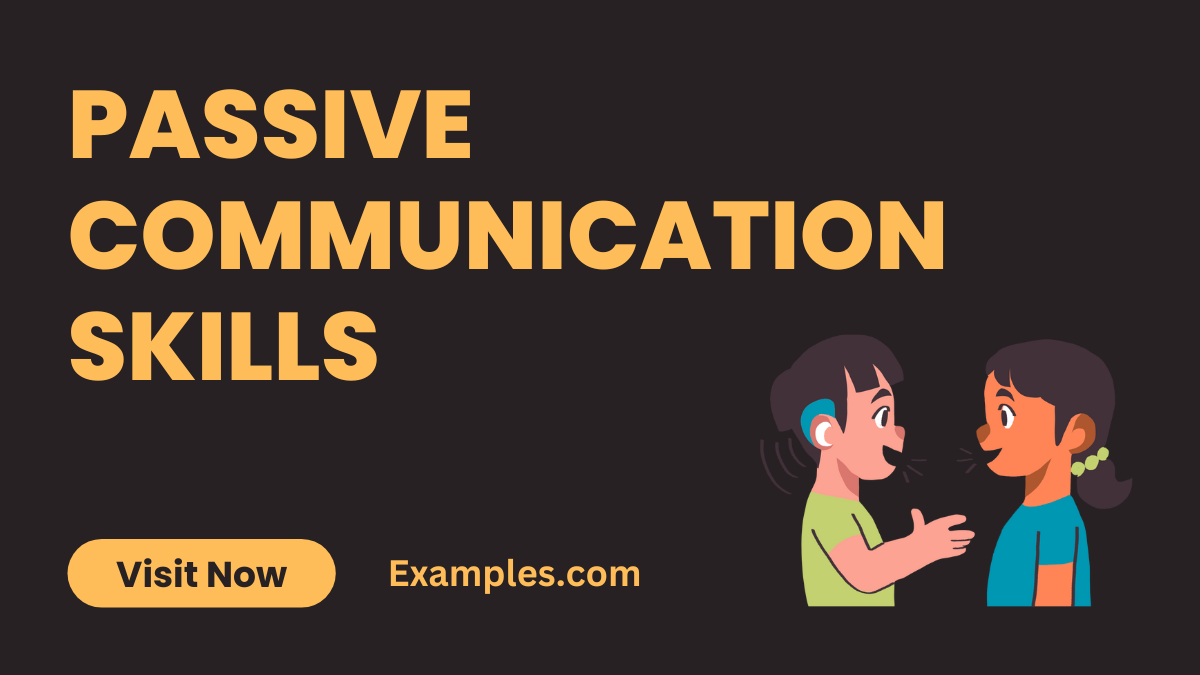 Passive Communication Skills 1