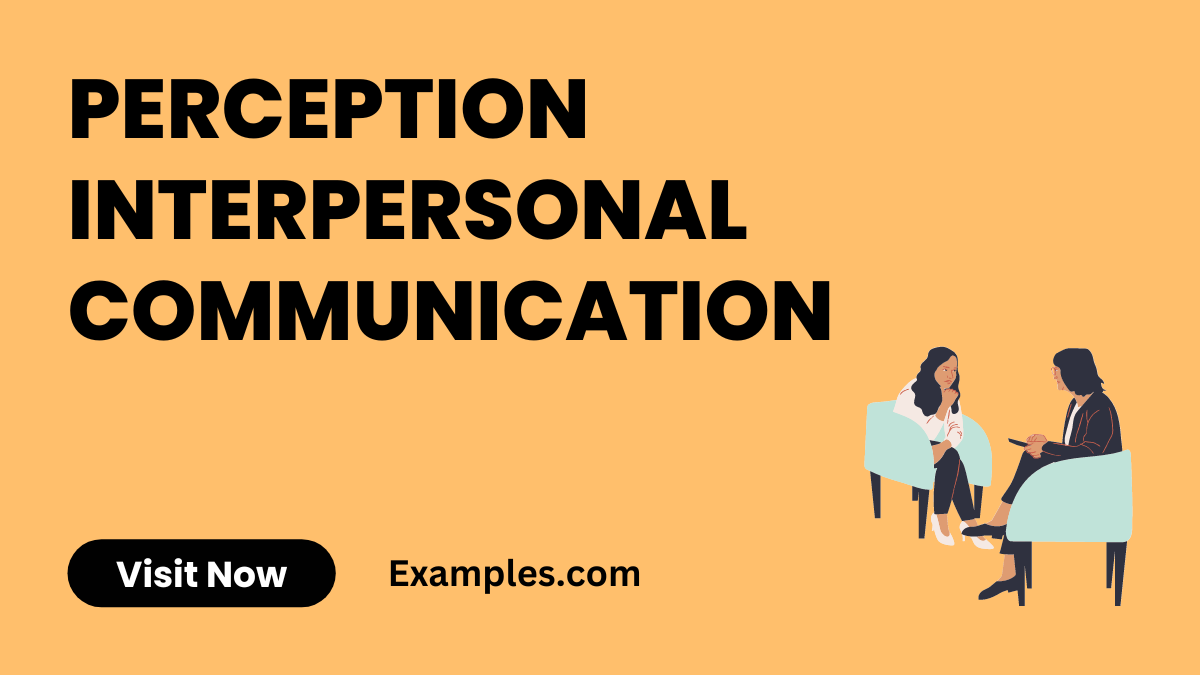 Perception Interpersonal Communication