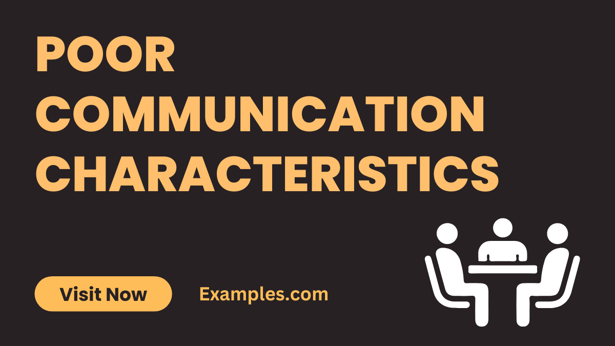 Poor Communication Characteristics Image