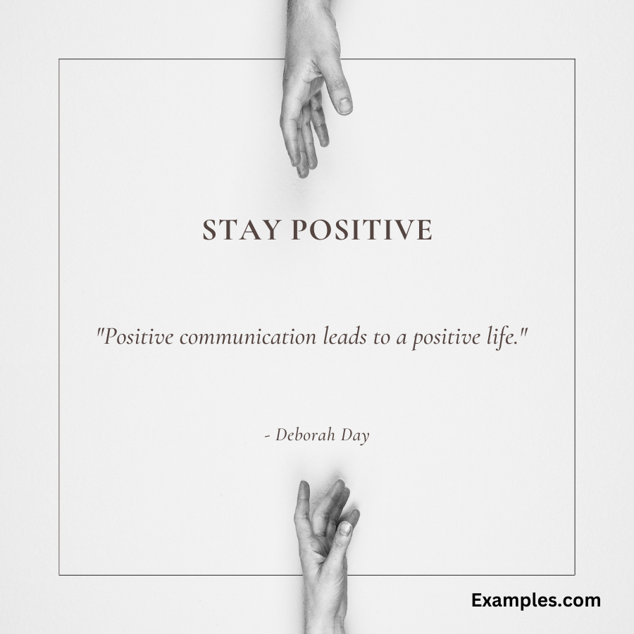 positive communication quotes by deborah day