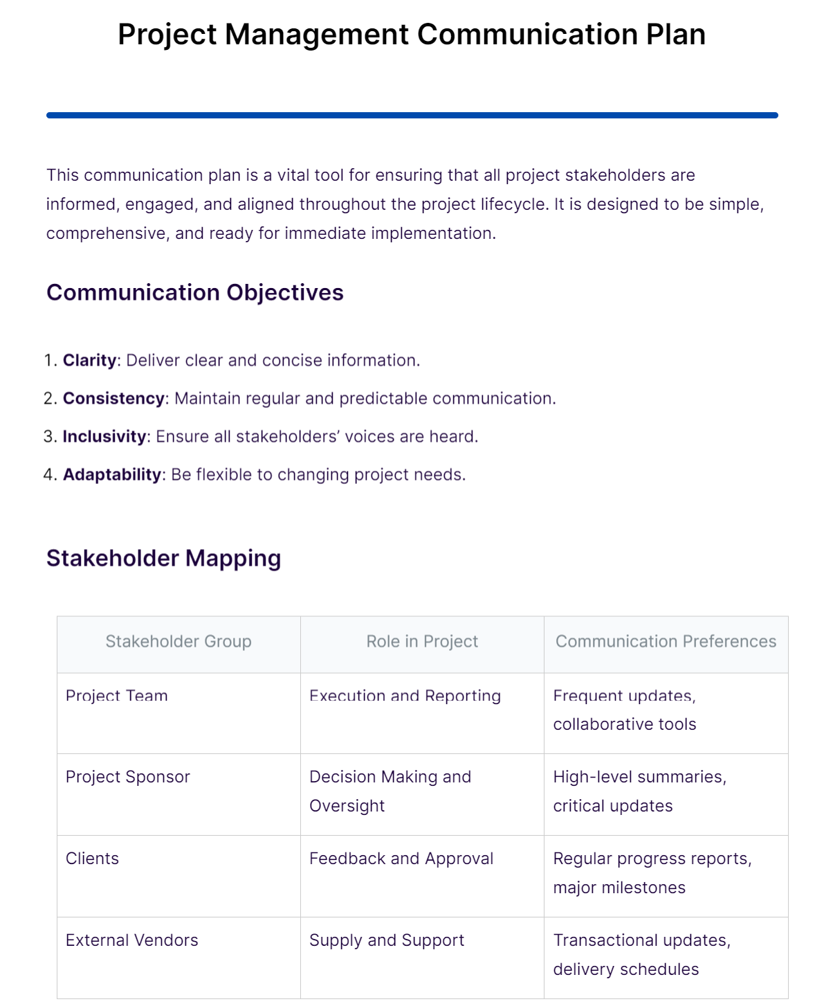 project management communication plan3