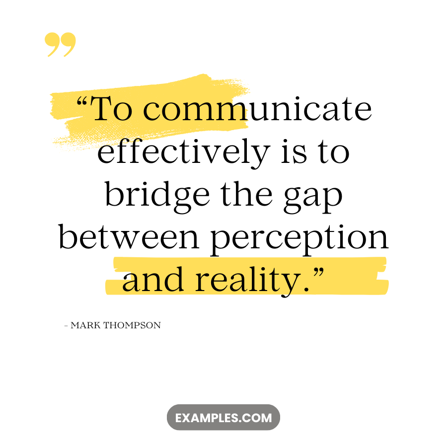 quotes on effective communication by mark thompson
