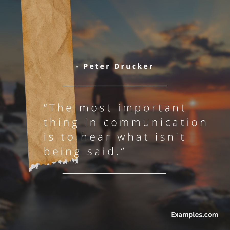 quotes on effective communication by peter drucker