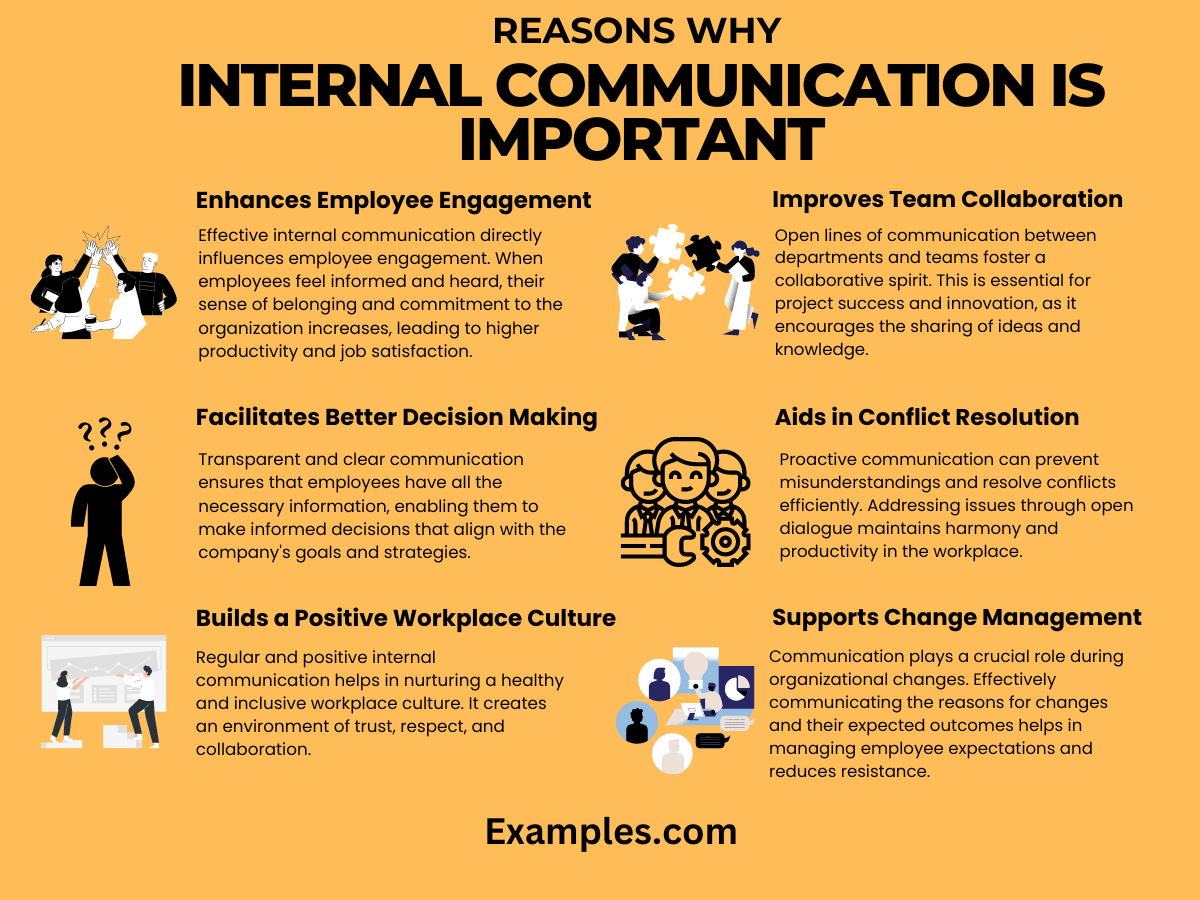 reasons why internal communication is important