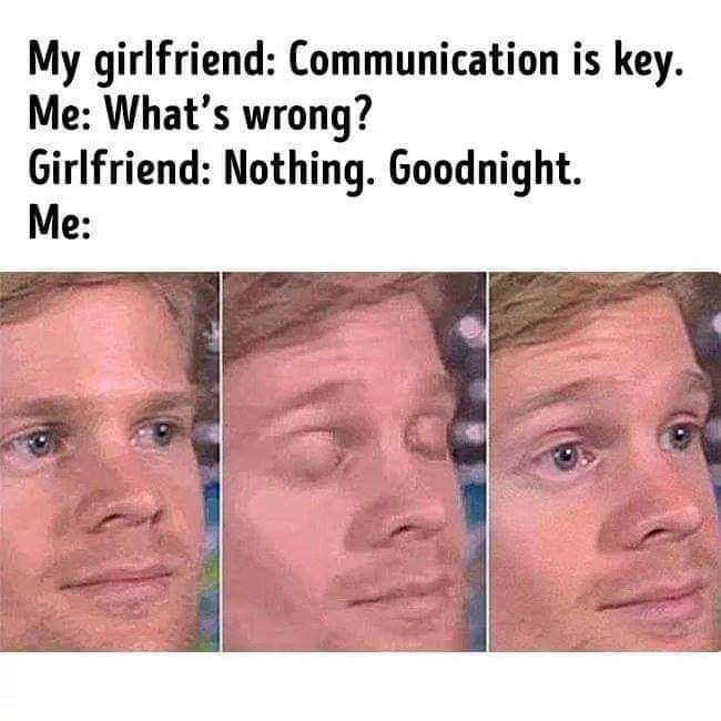 relationship communication meme about communication is key