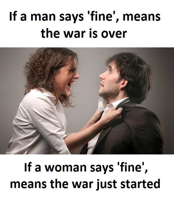 relationship communication meme about couple argument