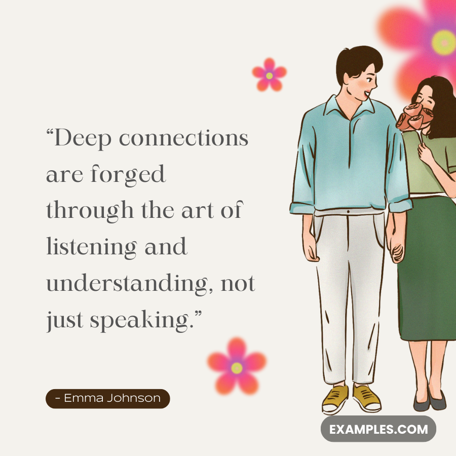 relationship communication quote by emma johnson