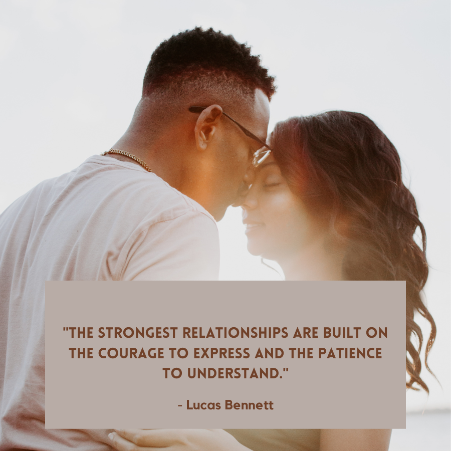 relationship communication quote by lucas bennett