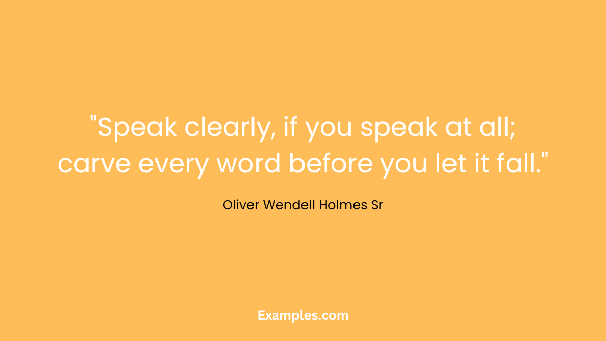 relationship communications quotes by oliver wendell holmes sr