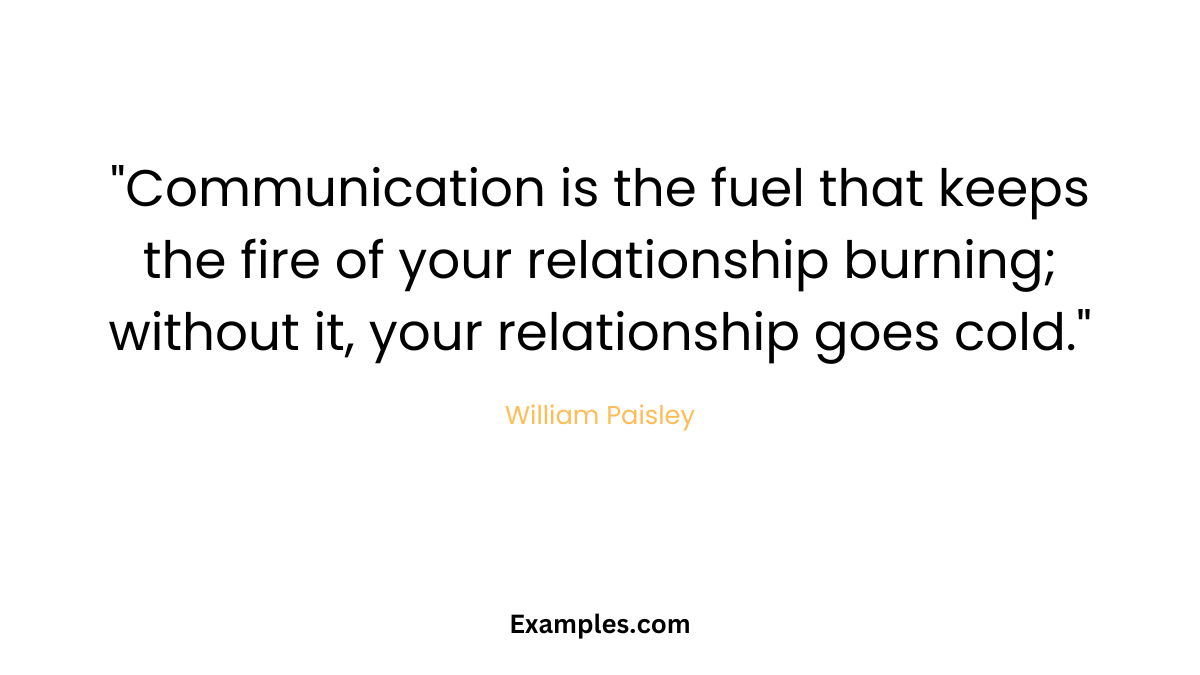 relationships communication quotes by william paisley