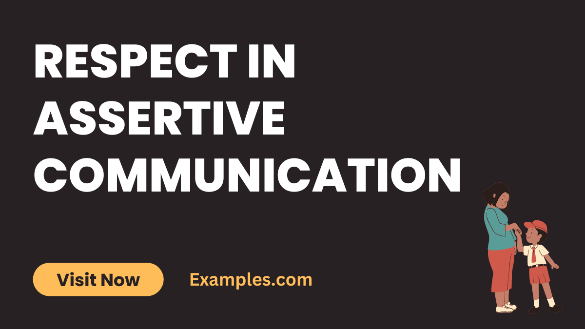 Respect in Assertive Communication IMAGE