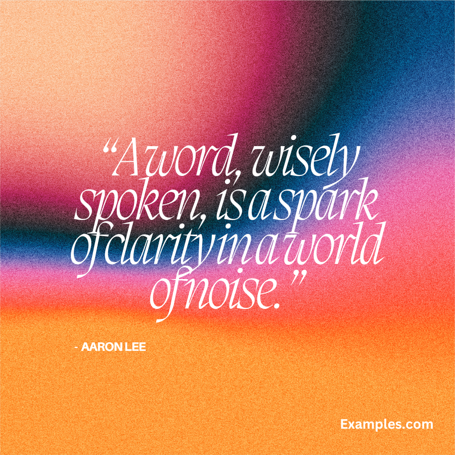 short communication quote by aaron lee