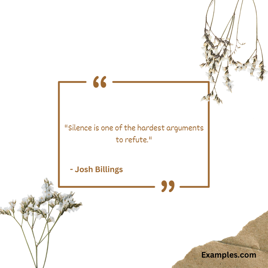 silence lack of communications quotes by josh billings