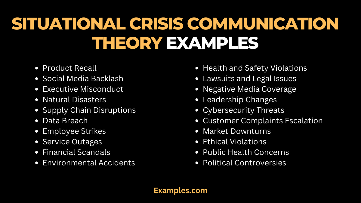 situational crisis communication theory examples