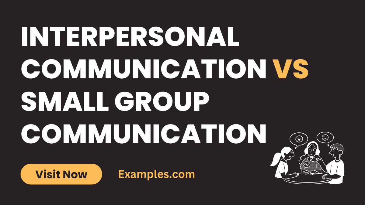 Small Group Communications