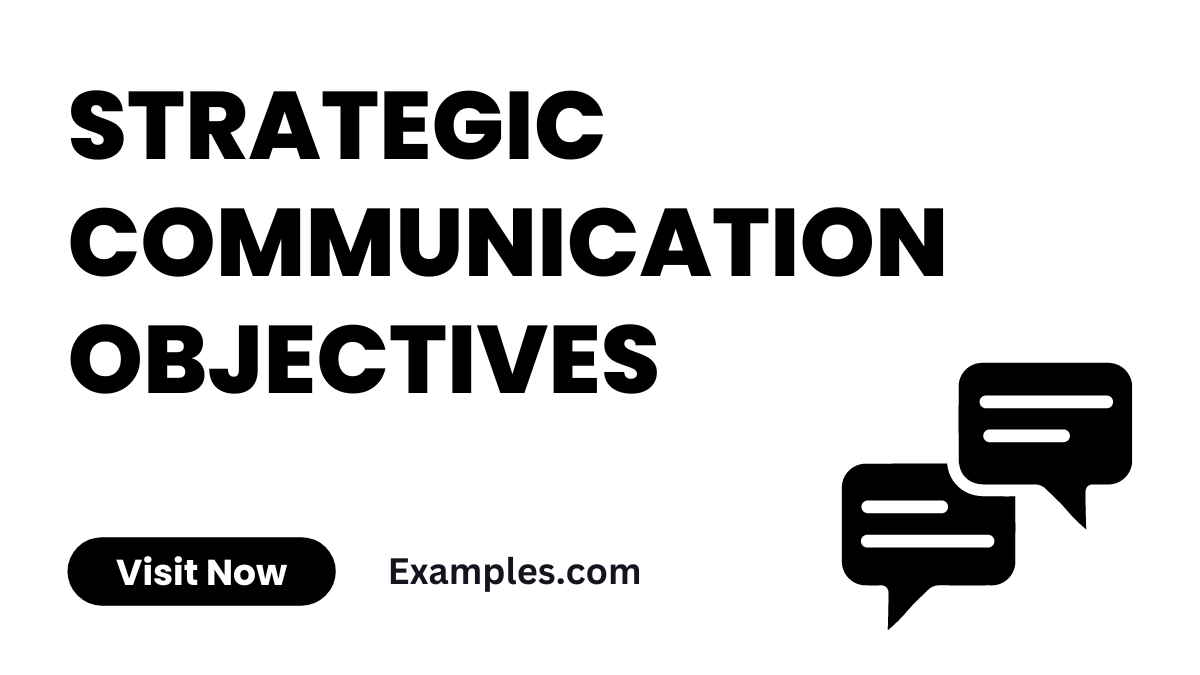Strategic Communication Objectives Image