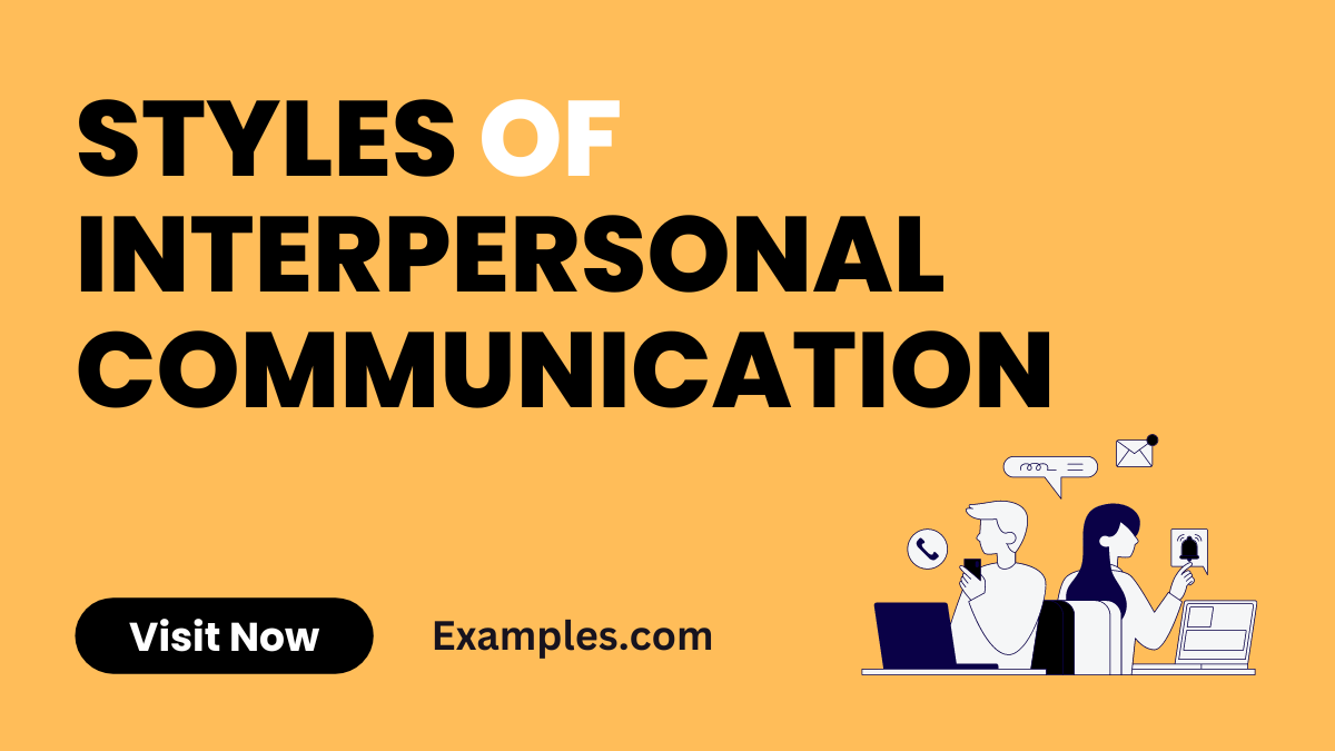 Styles of Interpersonal Communication