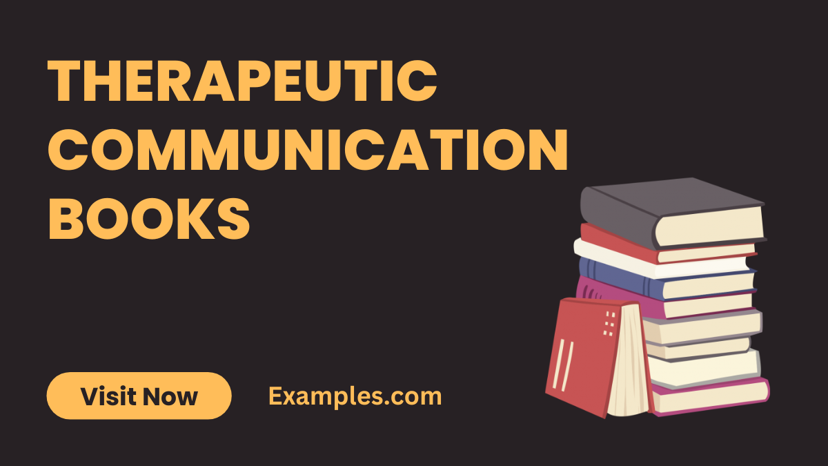 Therapeutic Communication Books