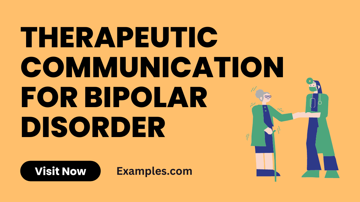 Therapeutic Communication for Bipolar Disorder