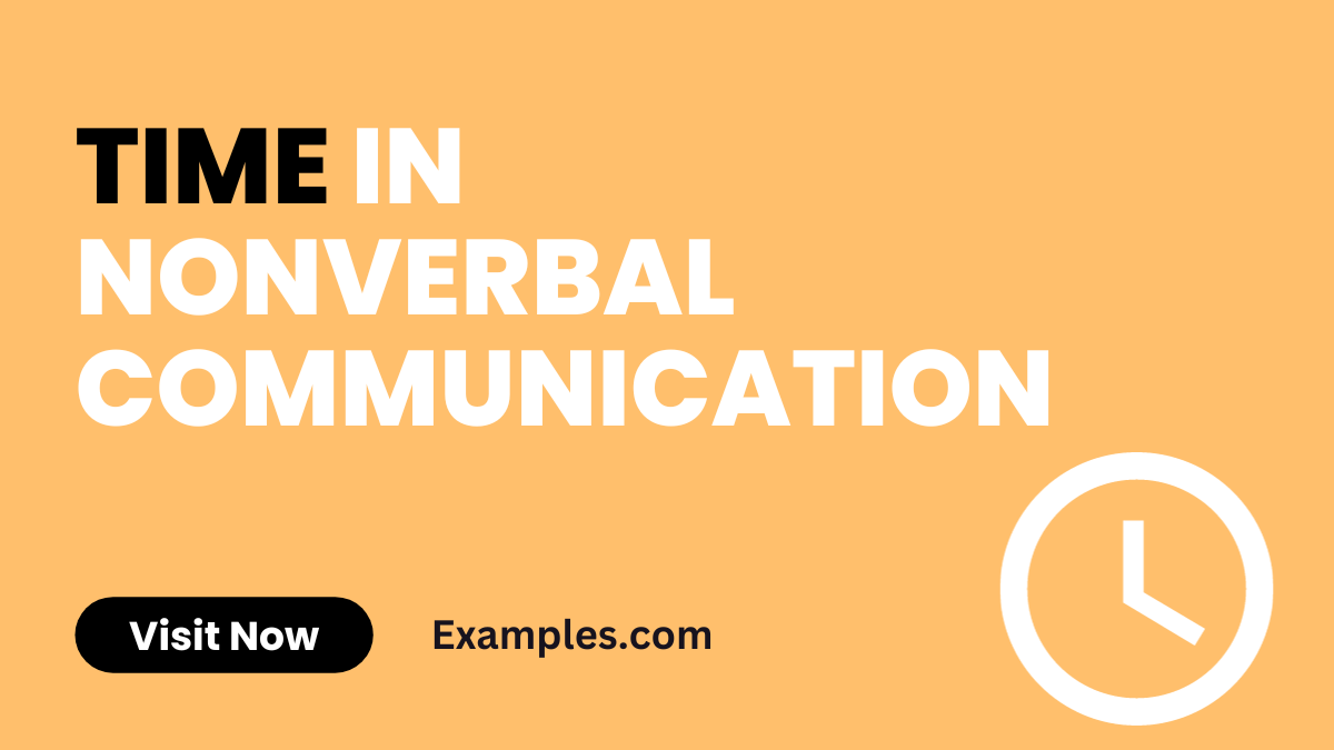Time in Nonverbal Communication