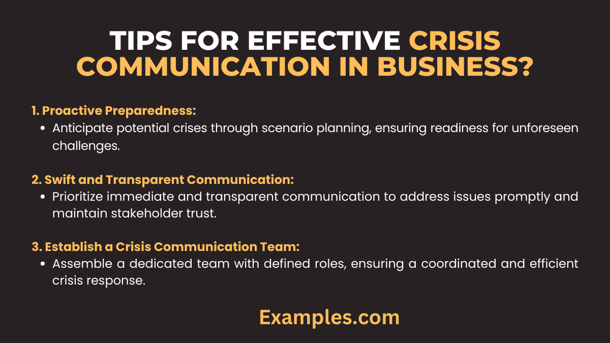 tips for effective crisis communication in business