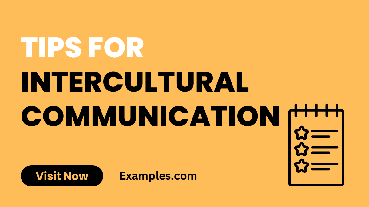 Tips for Intercultural Communication