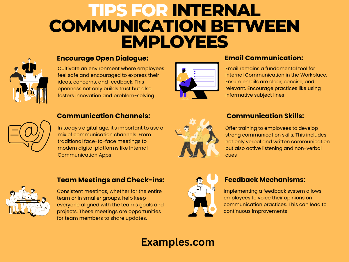 tips for internal communication between employees