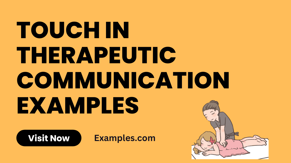 Touch in Therapeutic Communication