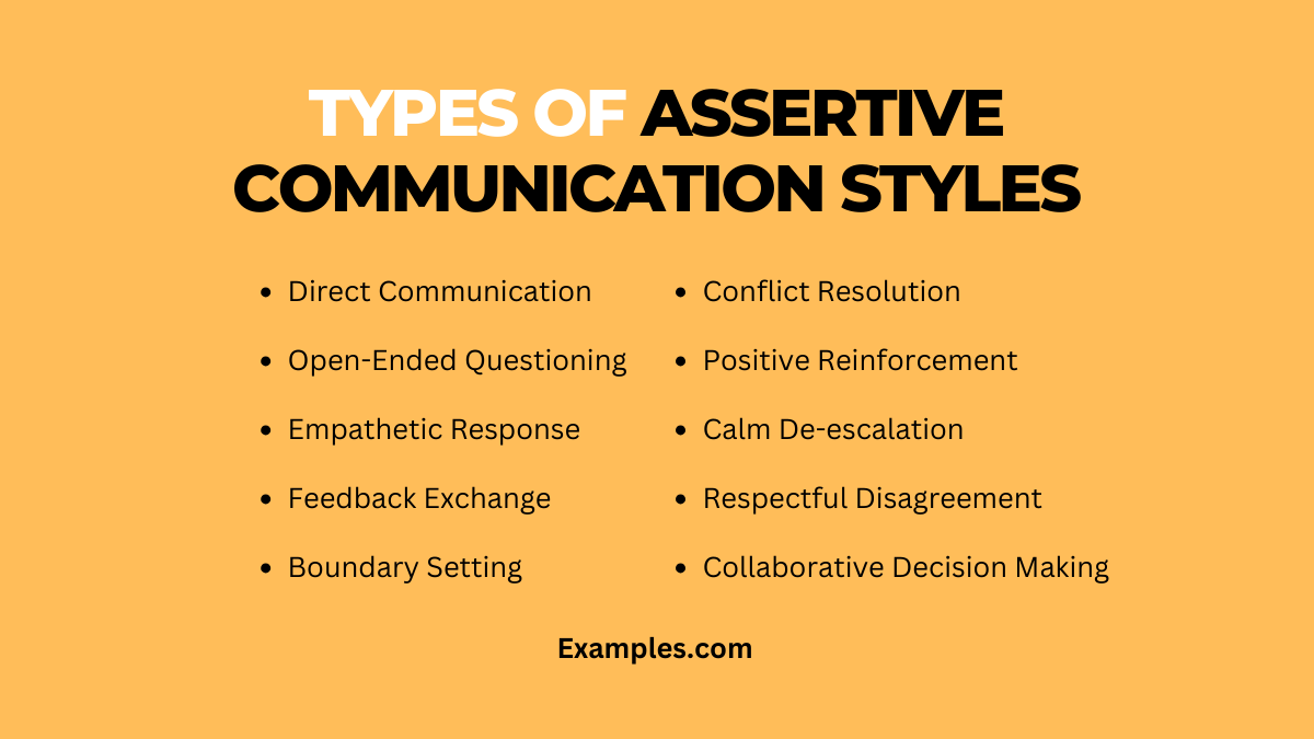 types of assertive communication styles1