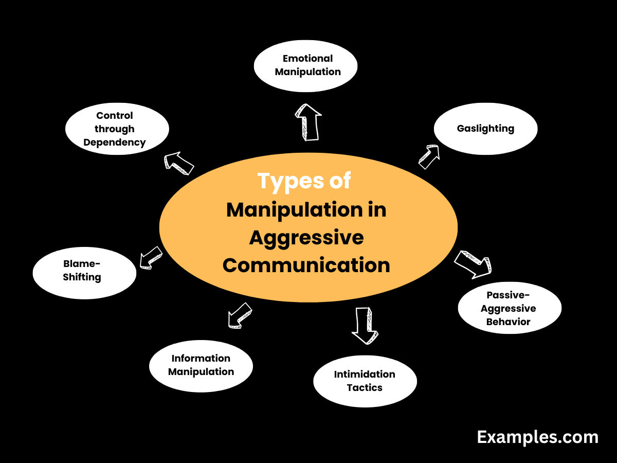 types of manipulation in aggressive communication