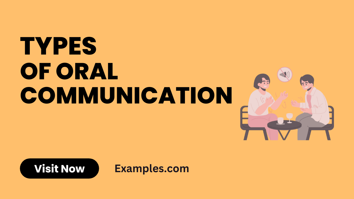 Types Of Oral Communication