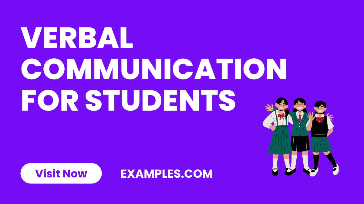 Verbal Communication for Students