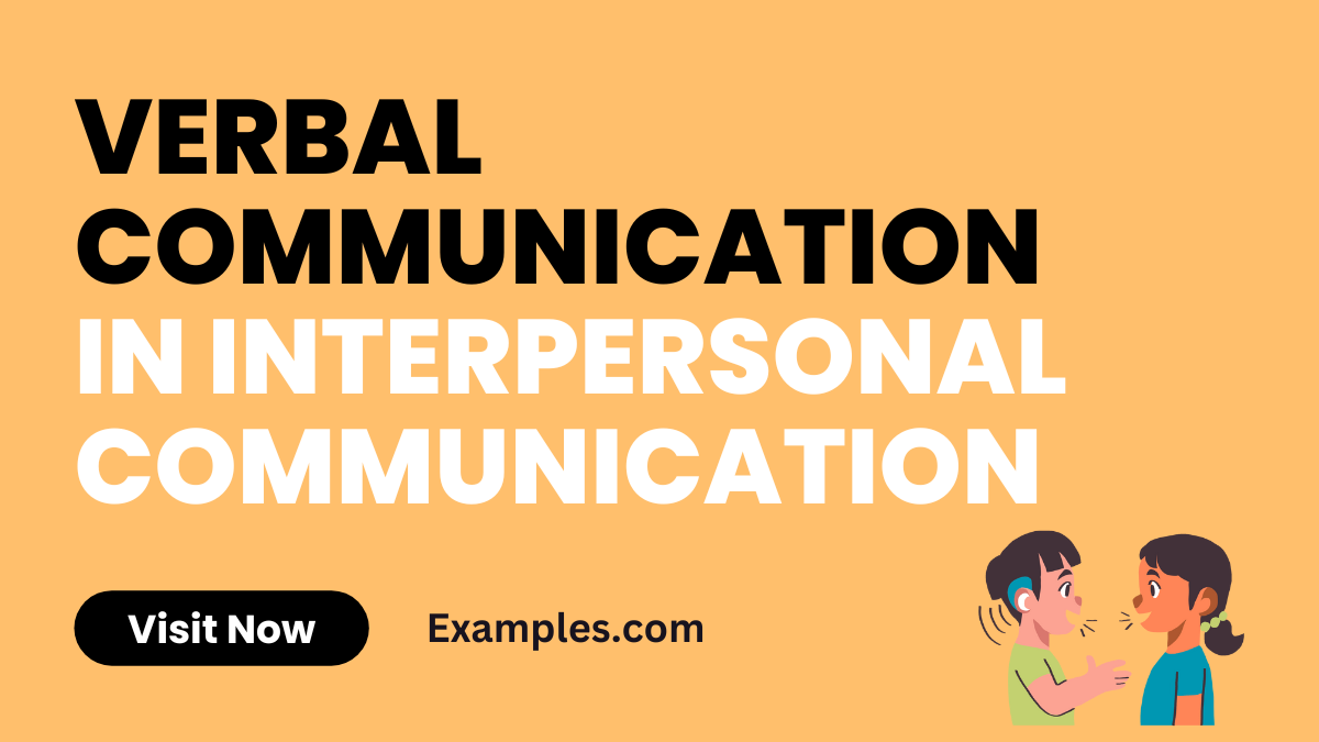 Verbal Communication in Interpersonal Communication