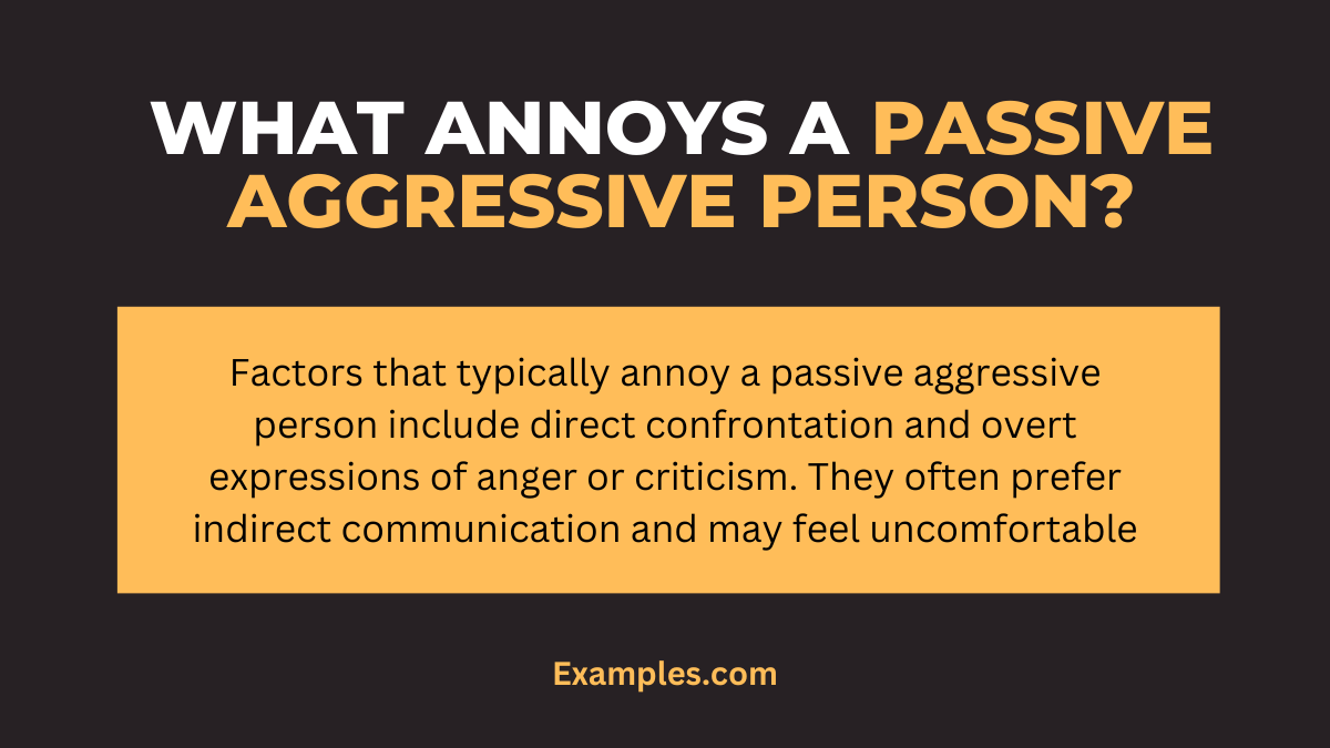 How to Annoy a Passive Aggressive Person: Examples, Pdf