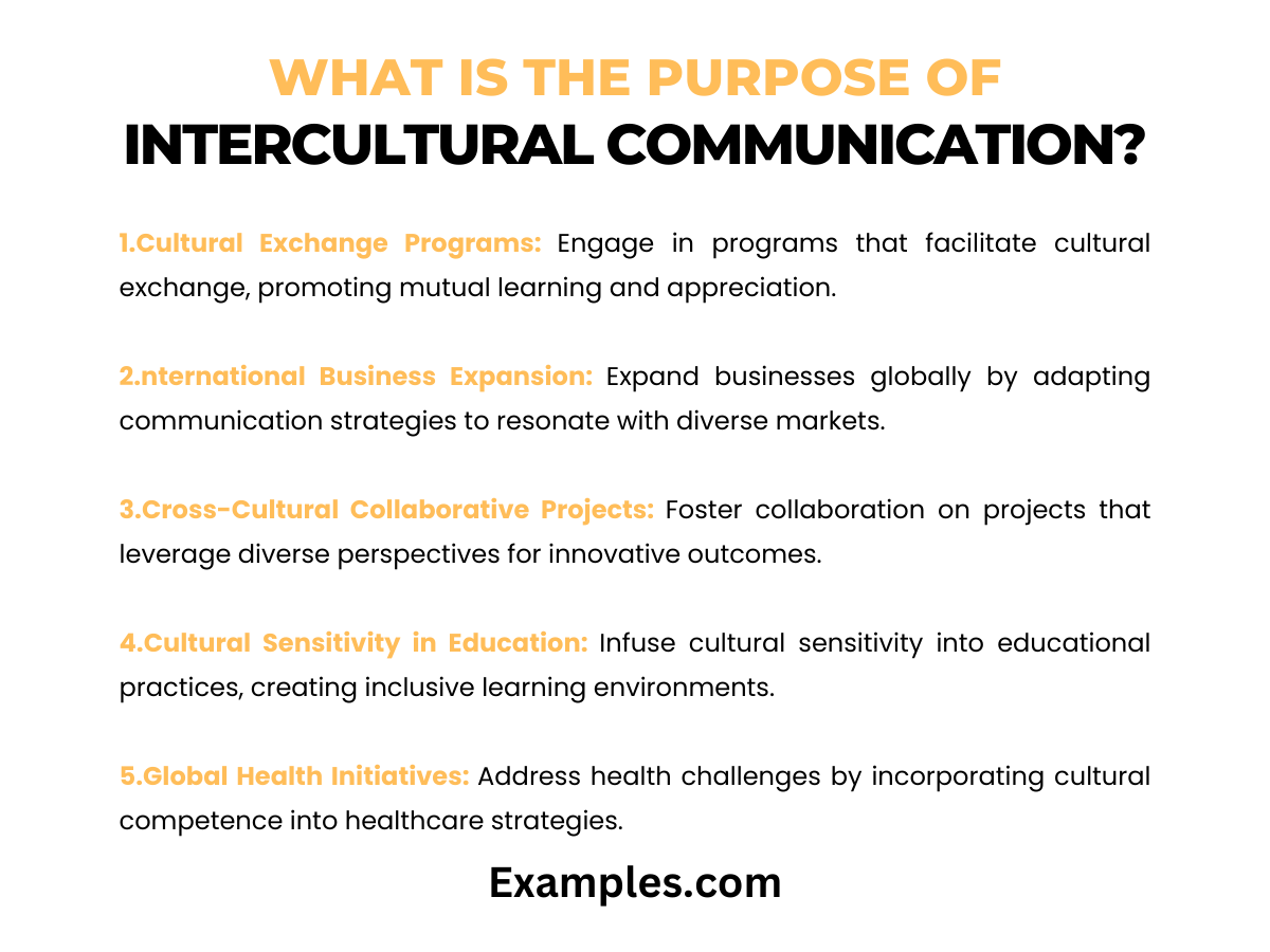what is the purpose of intercultural communication