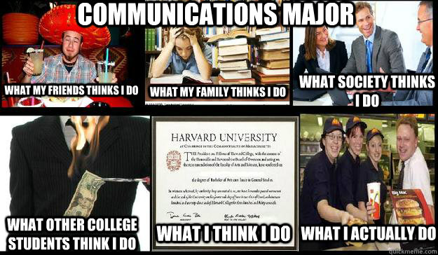 what major communications really means meme