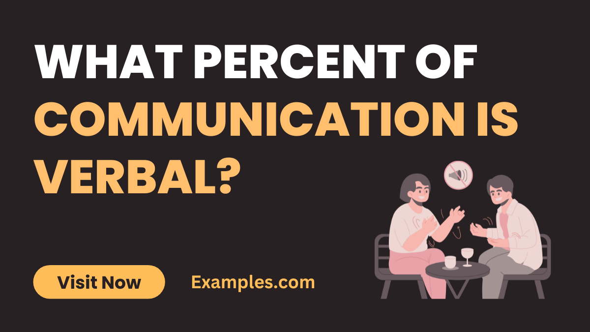 What Percent of Communication is Verbal
