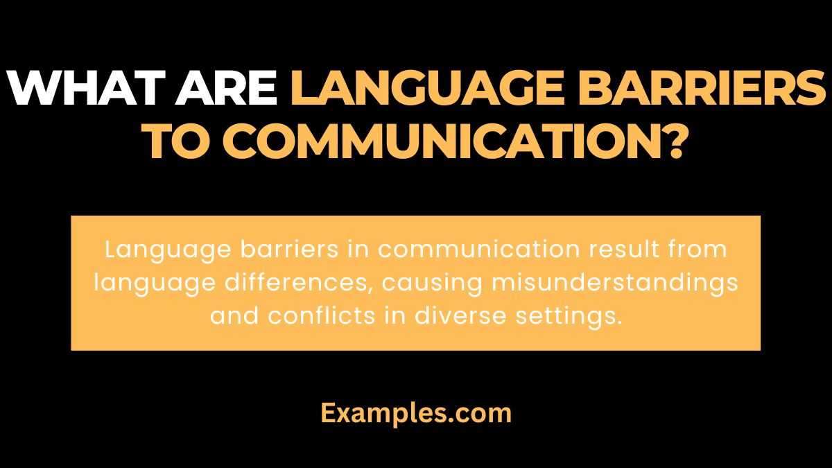 Language Barriers to Communication: Examples, Types, PDF