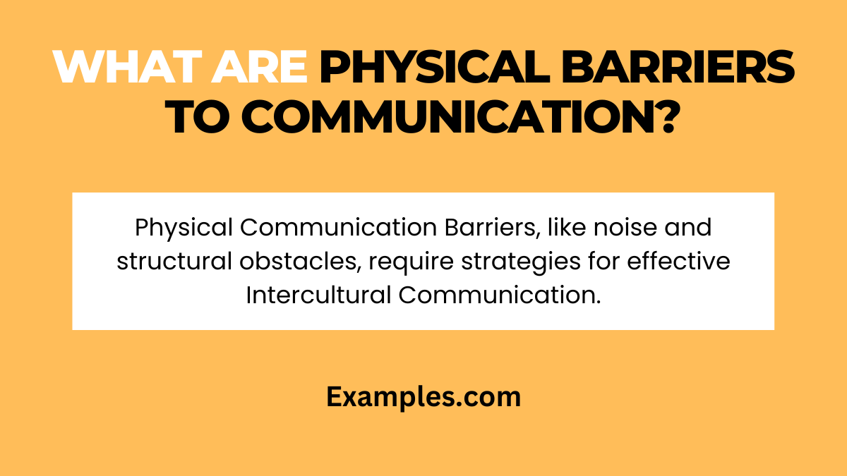 Physical Barriers to Communication - 19+ Examples, How to Overcome