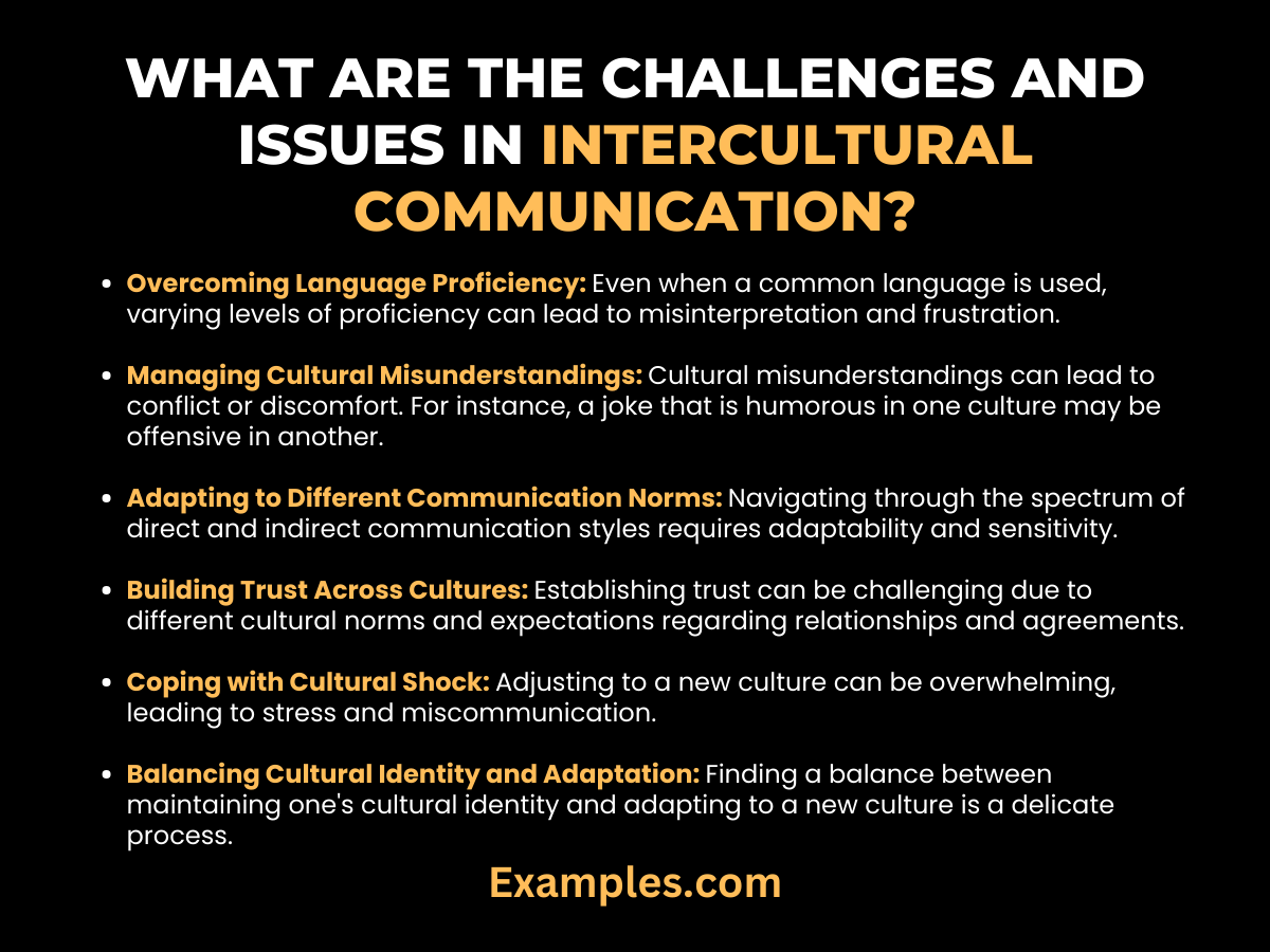 what are the challenges and issues in intercultural communication
