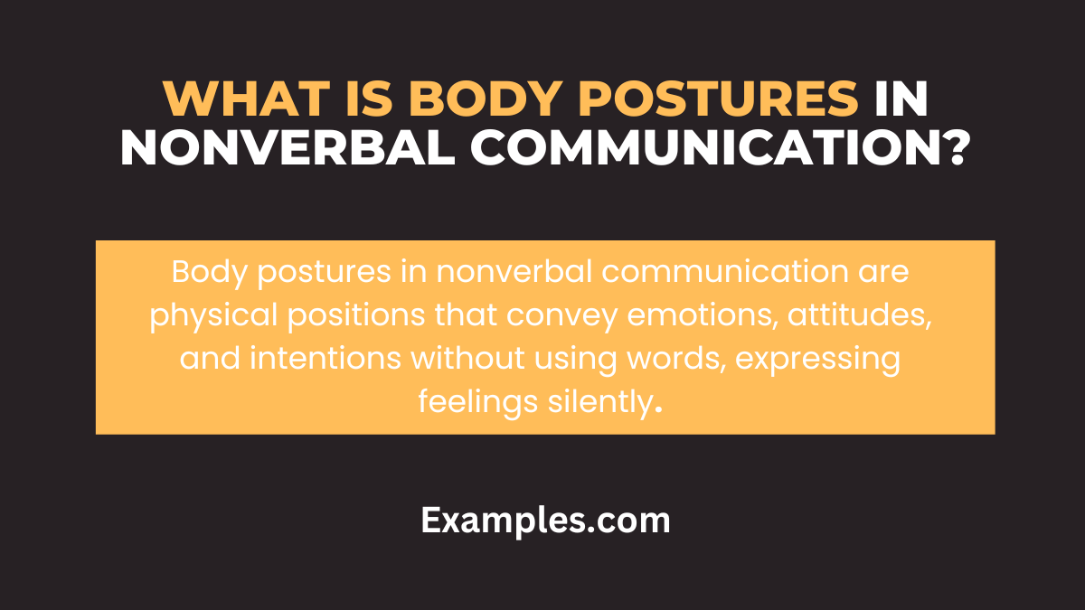 what is body postures