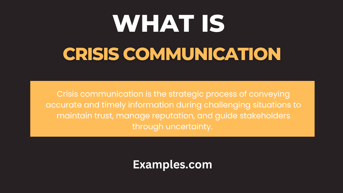 What is Crisis Communication (1)