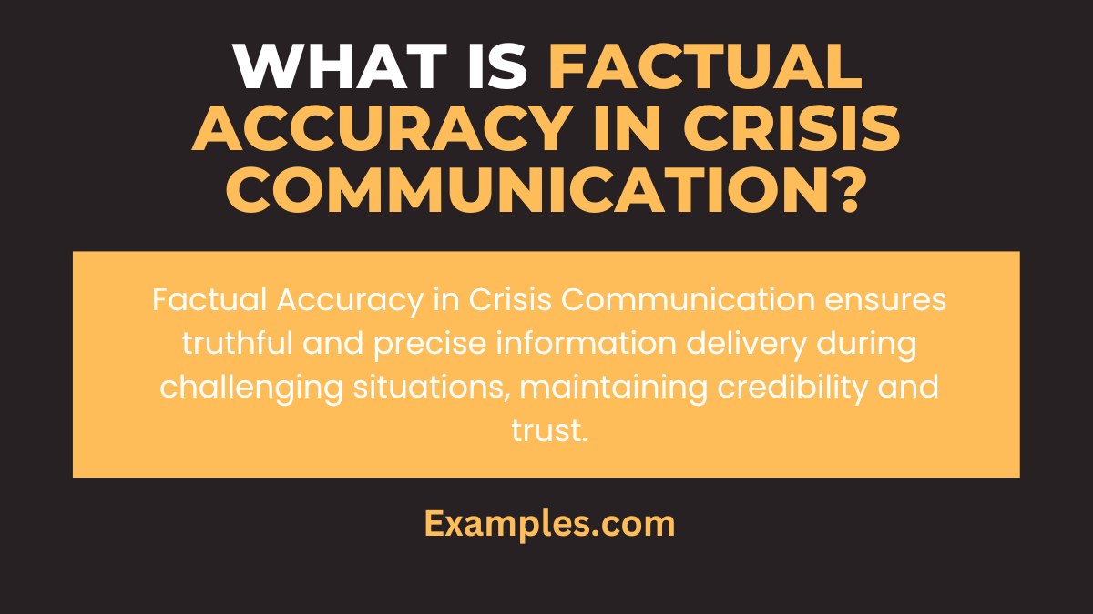 Factual Accuracy in Crisis Communication - 19+ Examples, How to Ensure