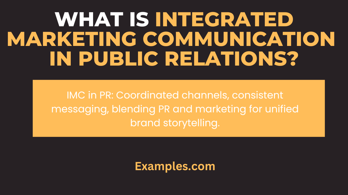 what is integrated marketing communication in public relations